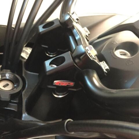 GP Kompozit Honda NC 700 X-S / NC 750 X-S 2012-2026 Uyumlu Gidon Yükseltme Siyah