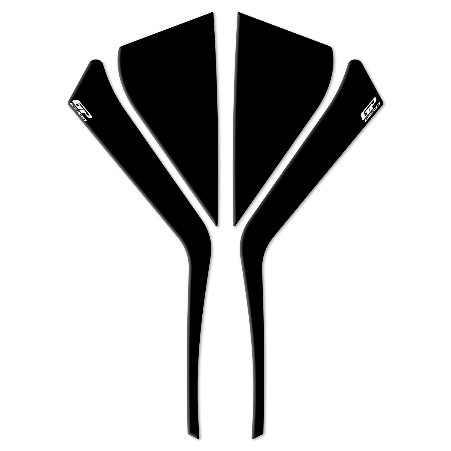 GP Kompozit Honda PCX 125 / 150 2025-2026 Uyumlu Yan Pad Siyah