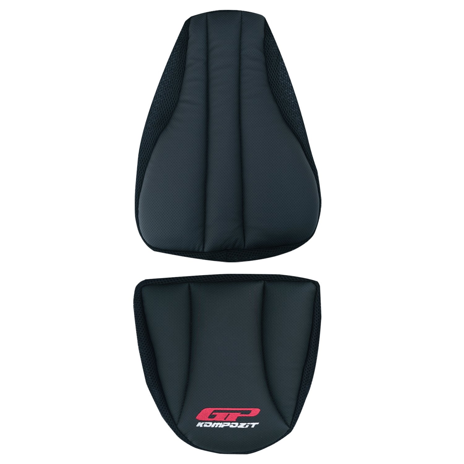 GP Kompozit SLK03 Universal İki Parça Motosiklet Konfor Sele Kılıfı Siyah