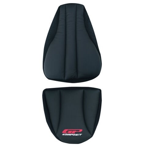 GP Kompozit SLK03 Universal İki Parça Motosiklet Konfor Sele Kılıfı Siyah