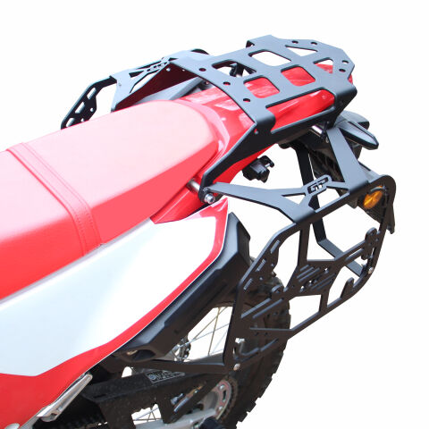 GP Kompozit Honda CRF250L 2023-2025 Uyumlu Yan Çanta Demiri Siyah