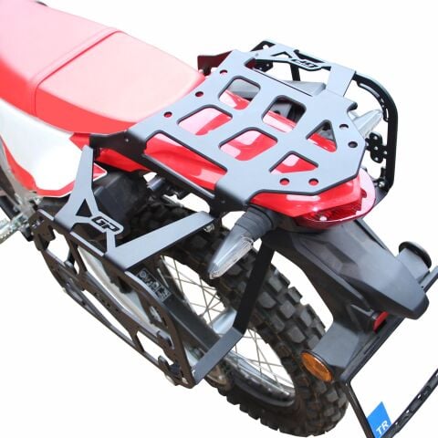 GP Kompozit Honda CRF250L 2023-2025 Uyumlu Yan Çanta Demiri Siyah