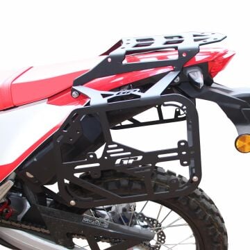 GP Kompozit Honda CRF250L 2023-2024 Uyumlu Yan Çanta Demiri Siyah