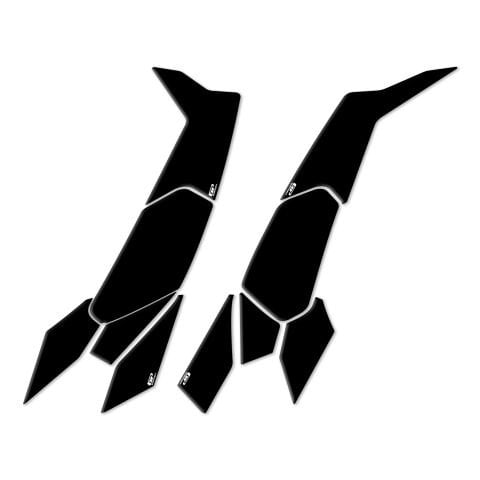 GP Kompozit Honda PCX 125 / 150 2025 Uyumlu Yan Alt Ayak Pad Siyah