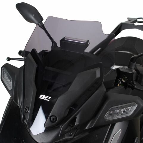 GP Kompozit Yamaha XMAX 250 2024-2026 Uyumlu Spor Ön Cam Füme