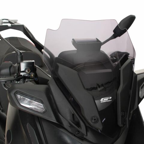 GP Kompozit Yamaha XMAX 250 2024-2026 Uyumlu Spor Ön Cam Füme