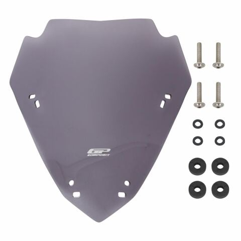 GP Kompozit Yamaha XMAX 250 2024-2025 Uyumlu Spor Ön Cam Füme