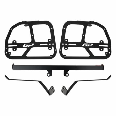 GP Kompozit Honda NC 750 X 2021-2024 Uyumlu Yan Çanta Demiri Siyah