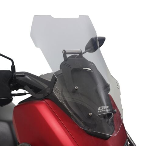 GP Kompozit Yamaha NMAX 125 / 155 2021-2024 Uyumlu Ön Cam Siyah
