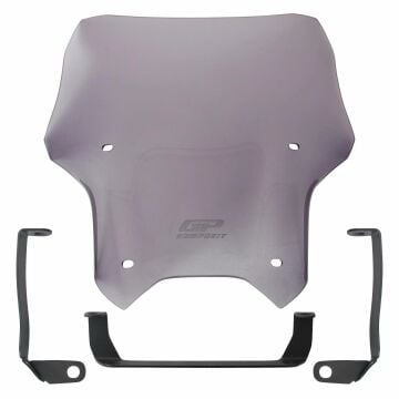 GP Kompozit CF Moto 250 NK 2023-2024 Uyumlu Spor Ön Cam Füme