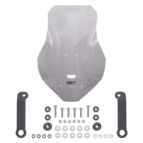 GP Kompozit RKS Reale 125 2022-2025 Uyumlu Ön Tur Camı Füme