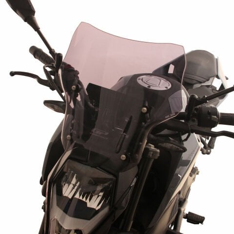 GP Kompozit CF Moto 250 NK 2023-2025 Uyumlu Spor Ön Cam Siyah