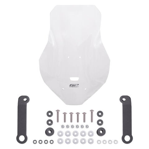 GP Kompozit RKS Reale 125 2022-2025 Uyumlu Ön Tur Camı Şeffaf