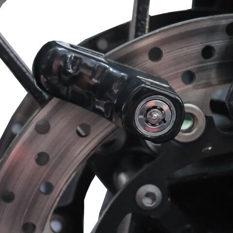 GP Kompozit DSK002 Universal Motosiklet Disk Kilidi Siyah