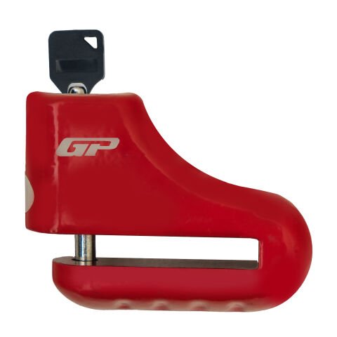 GP Kompozit DSK002 Universal Motosiklet Disk Kilidi Kırmızı