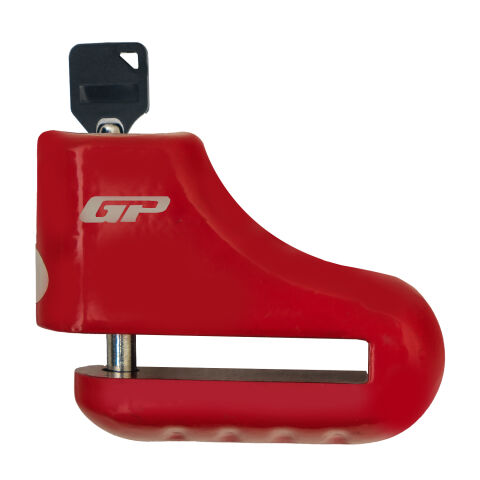 GP Kompozit DSK002 Universal Motosiklet Disk Kilidi Kırmızı
