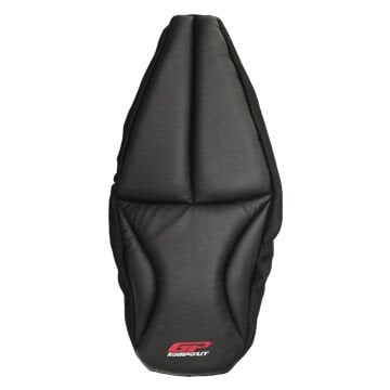 GP Kompozit TVS Jupiter 110/125 2023-2024 Uyumlu Fileli Motosiklet Konfor Sele Kılıfı Siyah