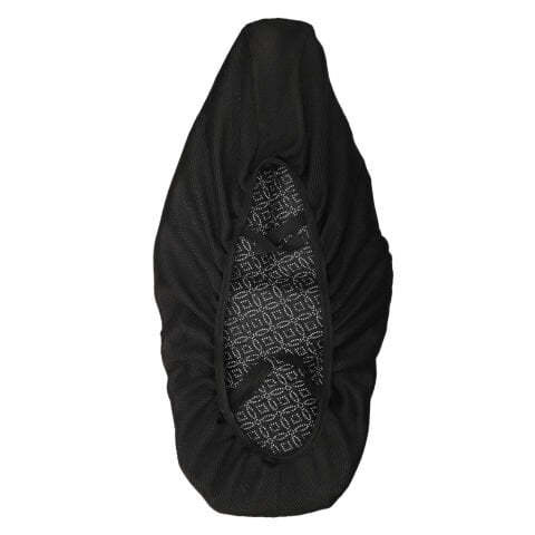 GP Kompozit TVS Jupiter 110/125 2023-2024 Uyumlu Fileli Motosiklet Konfor Sele Kılıfı Siyah