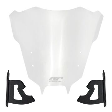 GP Kompozit Yamaha MT-09 2021-2023 Uyumlu Ön Cam Şeffaf