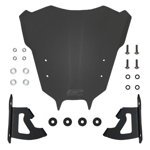 GP Kompozit Yamaha MT-09 2021-2023 Uyumlu Ön Cam Füme