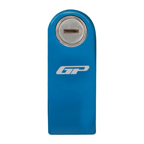 GP Kompozit DSK003 Universal Alarmlı Motosiklet Disk Kilidi Mavi