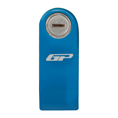 GP Kompozit DSK003 Universal Alarmlı Motosiklet Disk Kilidi Mavi