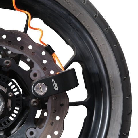 GP Kompozit DSK003 Universal Alarmlı Motosiklet Disk Kilidi Siyah