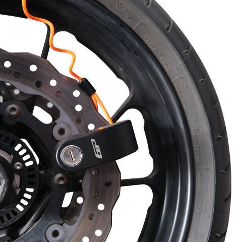 GP Kompozit DSK003 Universal Alarmlı Motosiklet Disk Kilidi Siyah