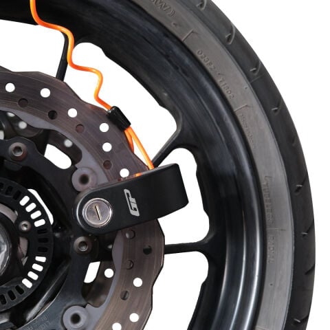 GP Kompozit DSK003 Universal Alarmlı Motosiklet Disk Kilidi Siyah