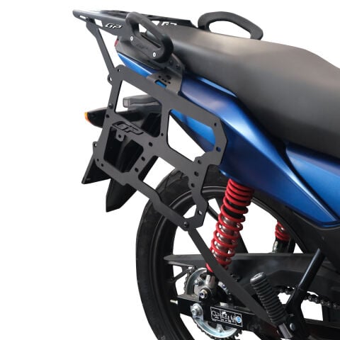 GP Kompozit Honda CB125F 2025-2026 Uyumlu Arka ve Yan Çanta Demiri Seti Siyah