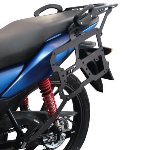 GP Kompozit Honda CB125F 2025-2026 Uyumlu Arka ve Yan Çanta Demiri Seti Siyah