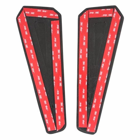 GP Kompozit Honda Forza 250 Uyumlu Motosiklet Çanta Koruma Pedi Siyah