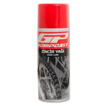 GP Kompozit BKM01 Motosiklet Bakım Seti (Zincir Temizleyici + Zincir Yağı + Balata Spreyi + Zincir Temizleme Fırçası)