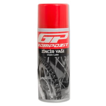 GP Kompozit BKM01 Motosiklet Bakım Seti (Zincir Temizleyici + Zincir Yağı + Balata Spreyi + Zincir Temizleme Fırçası)