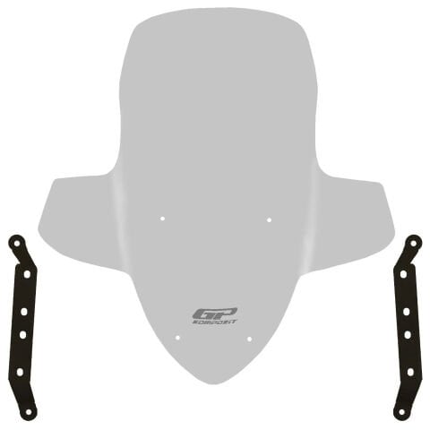 GP Kompozit SYM Joymax Z 250 / Z 250 Plus 2023-2026 Uyumlu Elcikli Ön Cam Füme