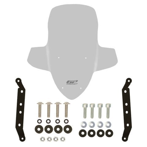 GP Kompozit SYM Joymax Z 250 / Z 250 Plus 2023-2026 Uyumlu Elcikli Ön Cam Füme