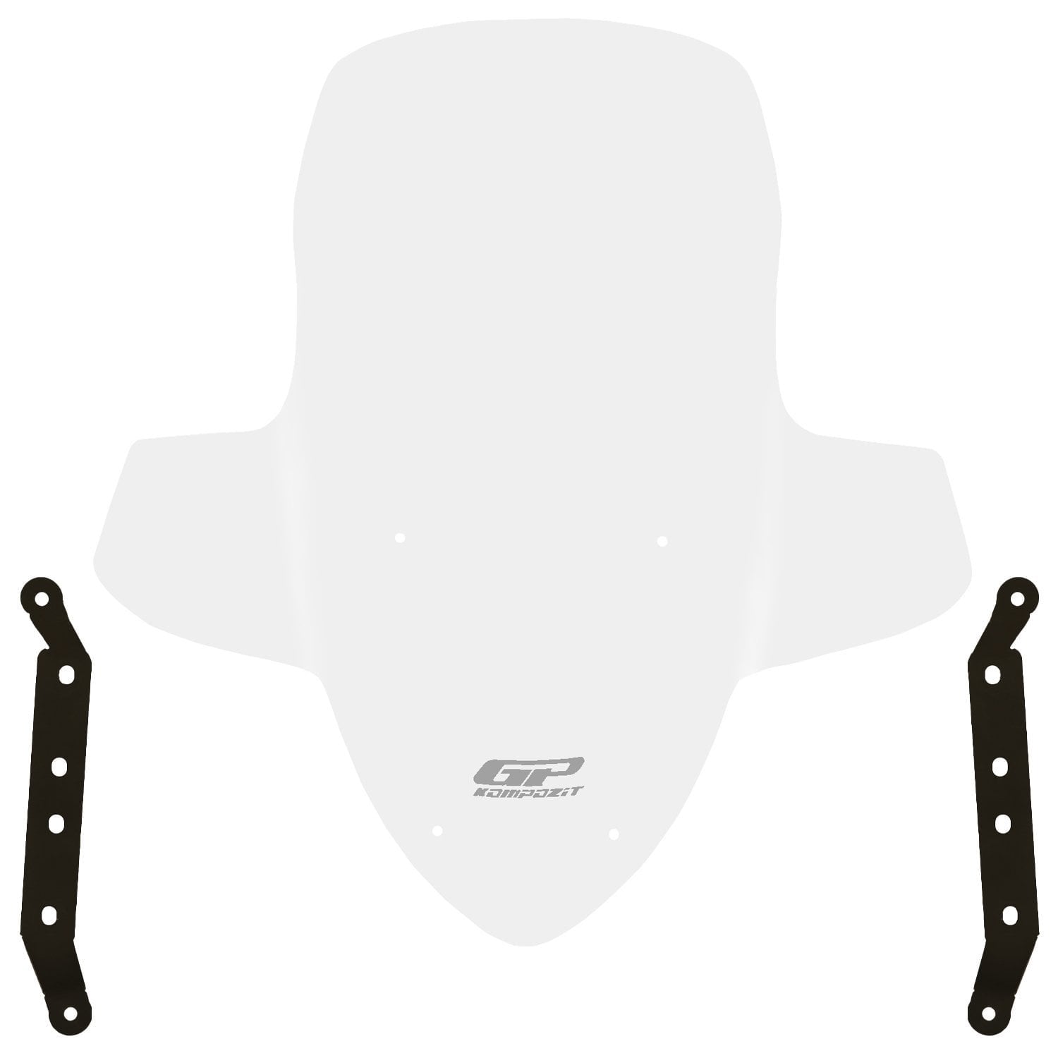 GP Kompozit SYM Joymax Z 250 / Z 250 Plus 2023-2026 Uyumlu Elcikli Ön Cam Şeffaf