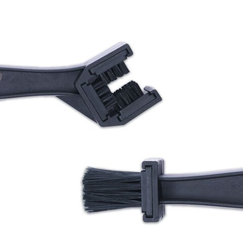 GP Kompozit Motosiklet / Bisiklet Zincir Temizleme Fırçası 2 Adet Siyah