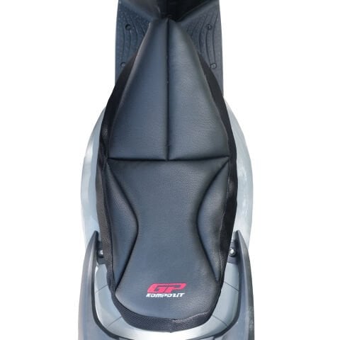 GP Kompozit Honda SH 125 2024-2025 Uyumlu Fileli Motosiklet Konfor Sele Kılıfı Siyah