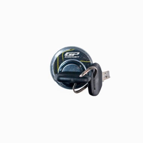 GP Kompozit DSK001 Universal Motosiklet Disk Kilidi Sarı-Siyah