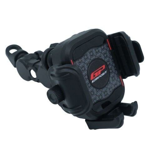 GP Kompozit TTR16 Universal Ayna Bağlantılı Titreşim Modüllü Telefon Tutucu Siyah