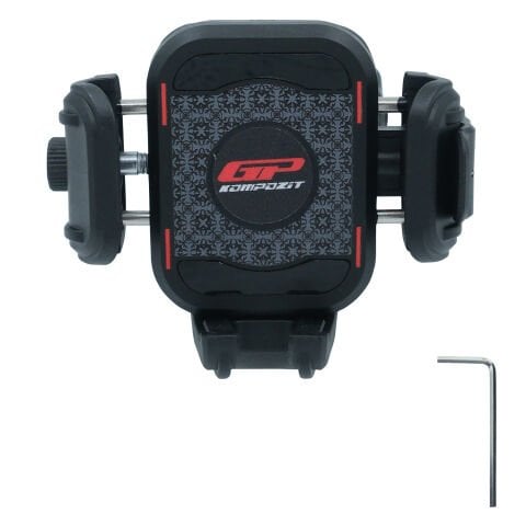 GP Kompozit TTR16 Universal Ayna Bağlantılı Titreşim Modüllü Telefon Tutucu Siyah