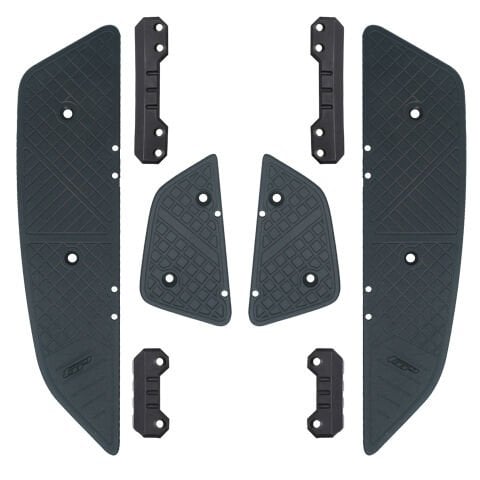 GP Kompozit Honda PCX 125 2025-2026 Uyumlu Basamak Alüminyum Siyah