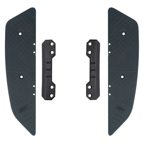 GP Kompozit Honda PCX 125 2025-2026 Uyumlu Basamak Alüminyum Siyah