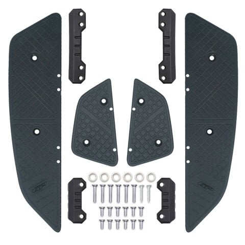 GP Kompozit Honda PCX 125 2025-2026 Uyumlu Basamak Alüminyum Siyah