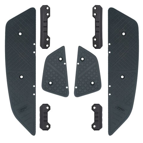 GP Kompozit Honda PCX 125 2025-2026 Uyumlu Basamak Alüminyum Siyah