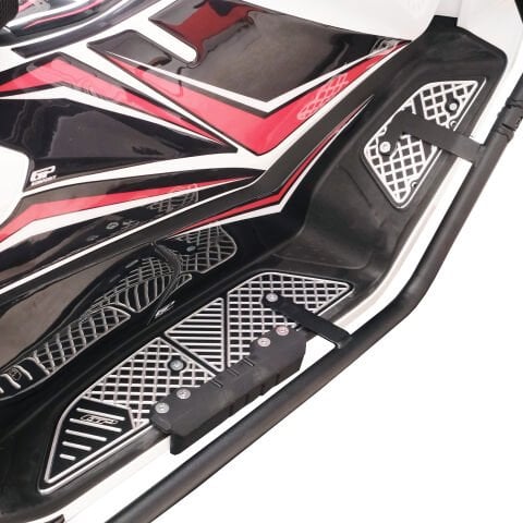 GP Kompozit Honda PCX 125 2025-2026 Uyumlu Basamak Alüminyum Gri