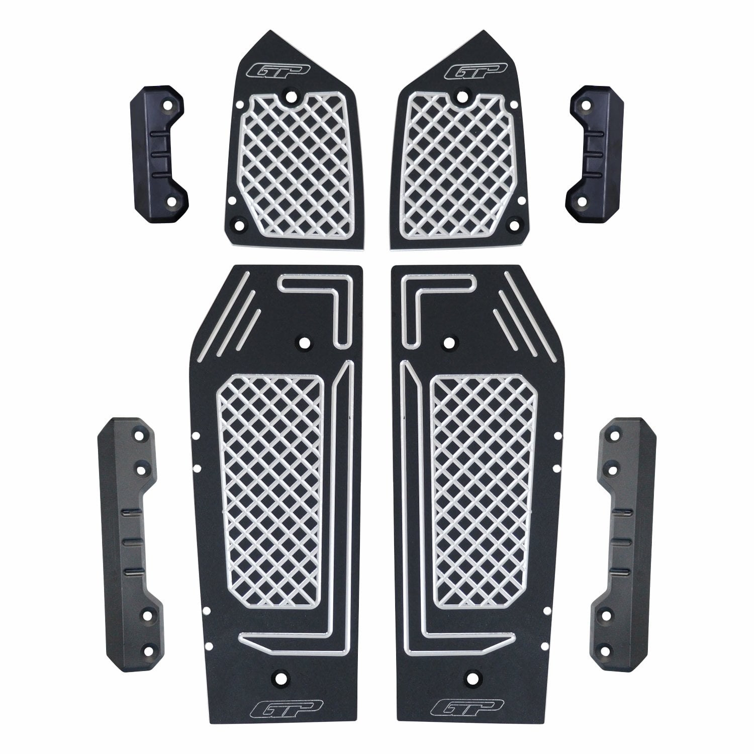 GP Kompozit Honda ADV 350 2023-2026 Uyumlu Basamak Alüminyum Gri