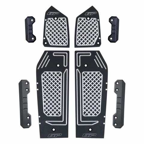 GP Kompozit Honda ADV 350 2023-2026 Uyumlu Basamak Alüminyum Gri