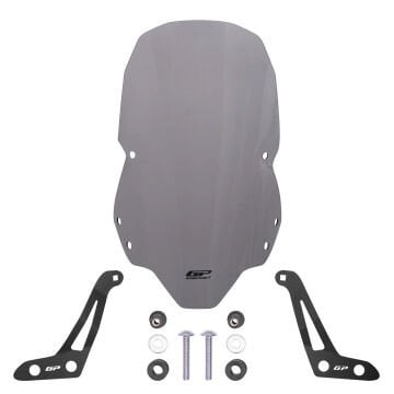 GP Kompozit Kymco Downtown GT 350 2024 Uyumlu Ön Tur Camı Füme